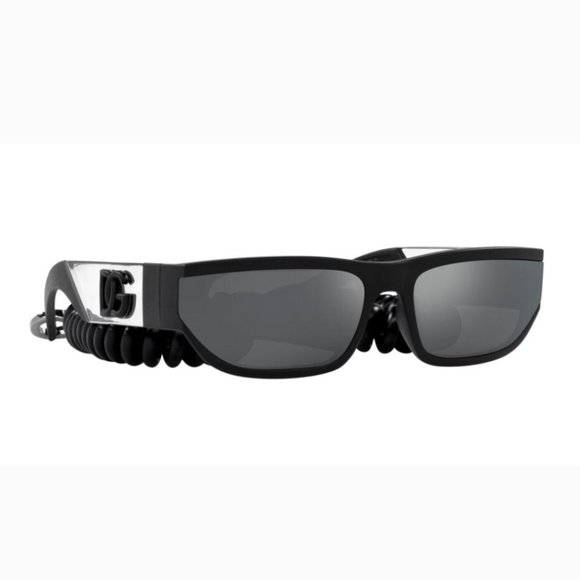 NEW DOLCE&GABBANA D&G6172 2525/6GWOMEN'S SUNGLASSES BLACK
